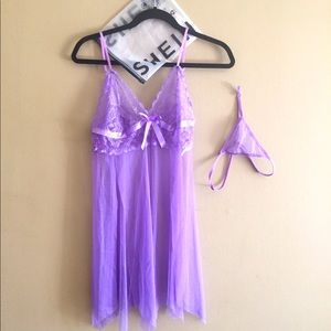 Sexy nighty w g string